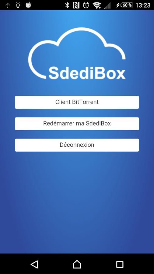 Application seedbox mobile pour Android
